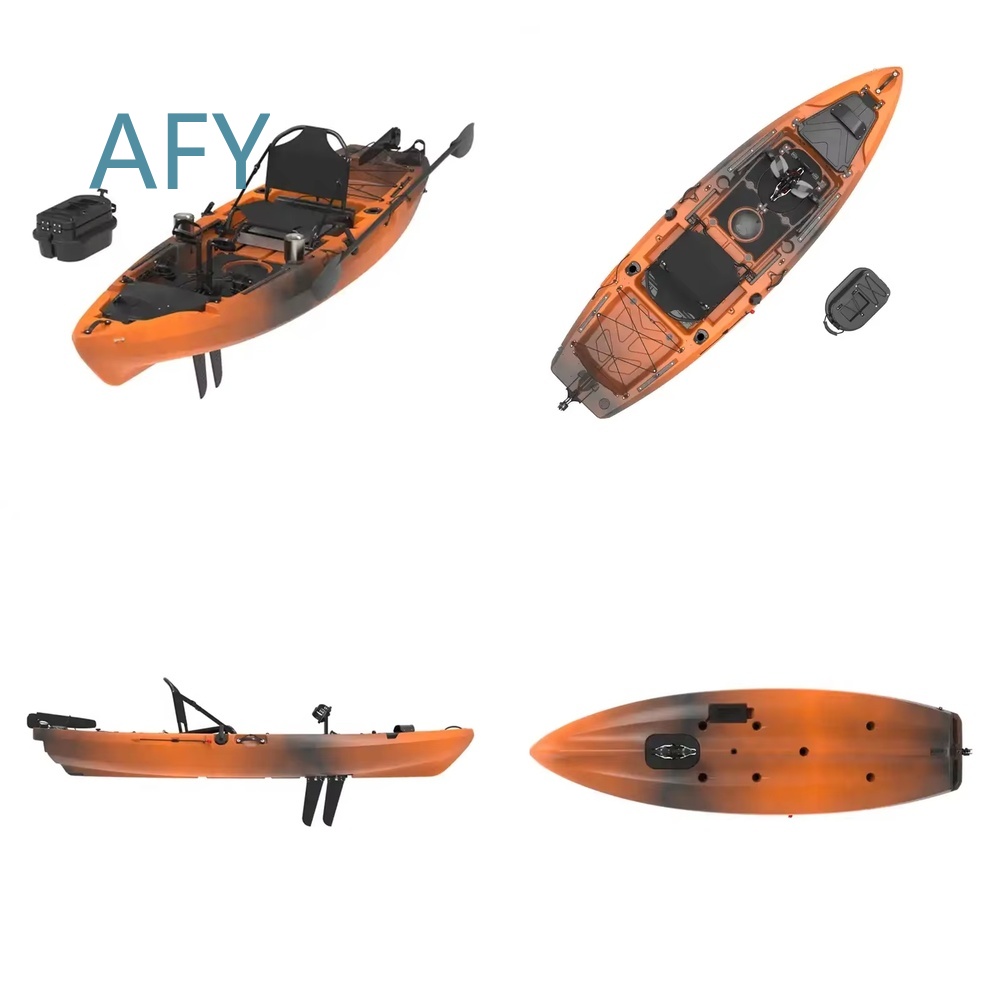 Fishing Kayak Sit In - Kajak z napędem nożnym o długości