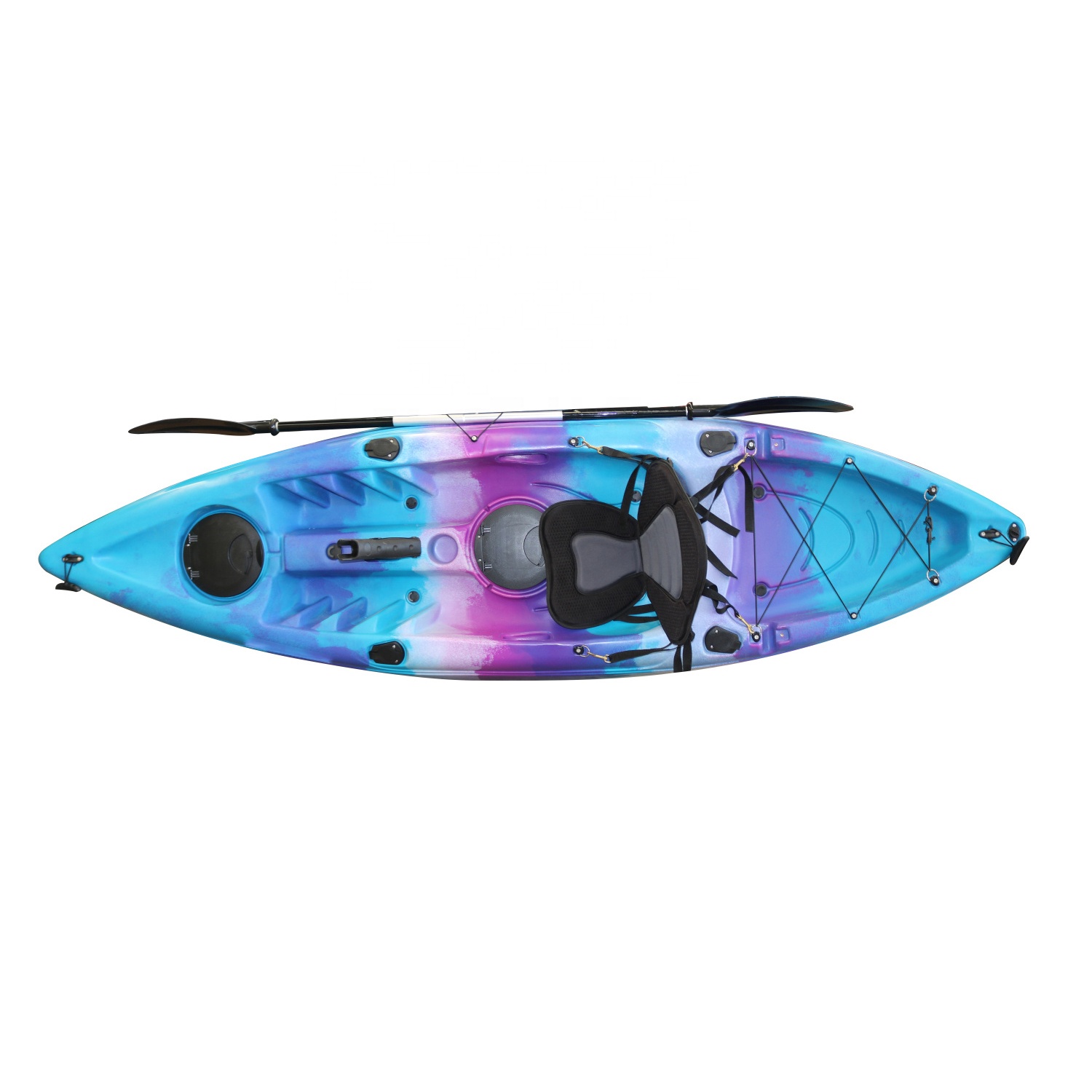 Fishing Kayak Sit In - Kajak plastikowy jednoosobowy typu sit-on-top do