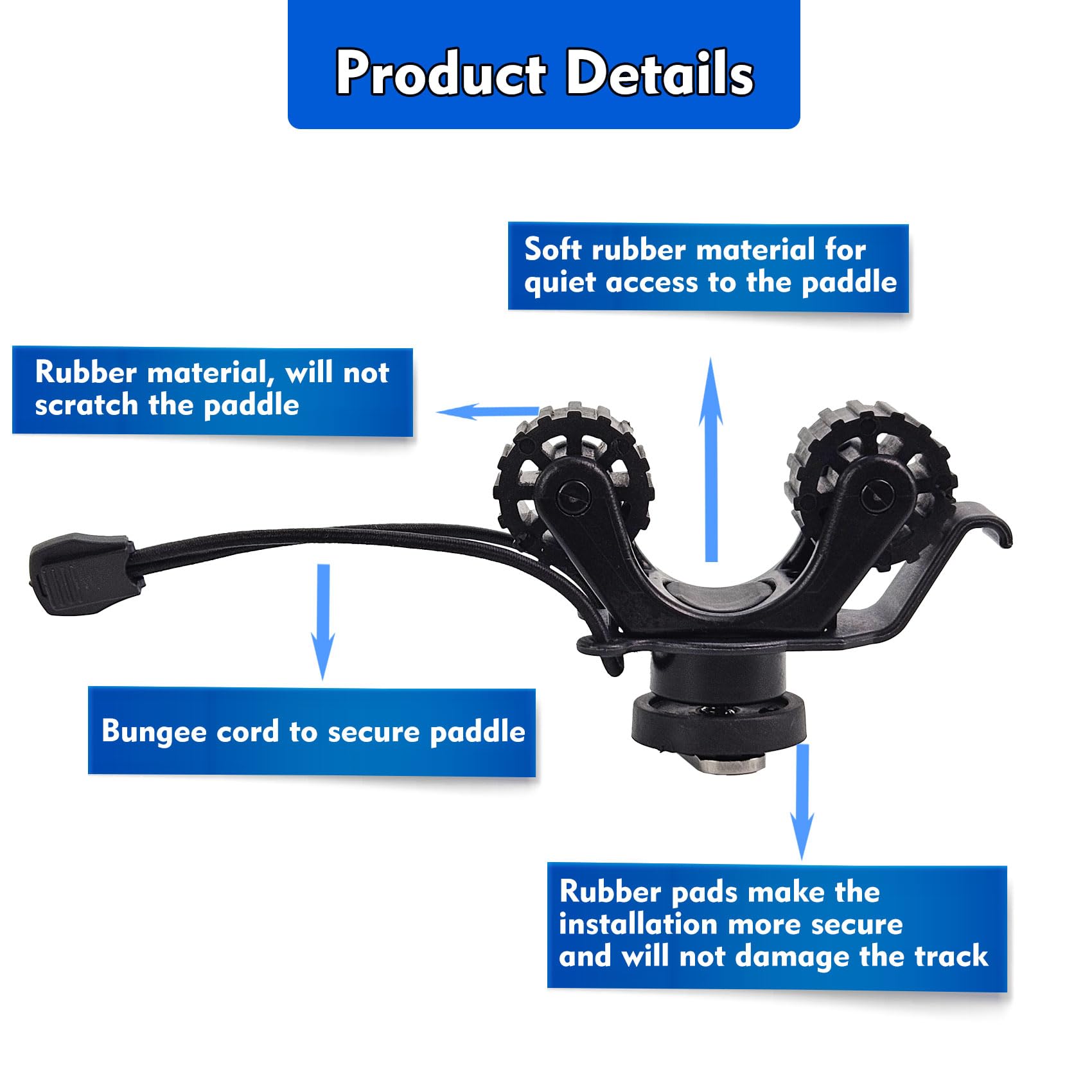 Uchwyt na wiosło do kajaka, mo – Fishing Kayak Rod Holder recenzja i cena