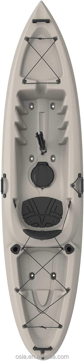 Kajak wędkarski z twardego pla – Fishing Kayak Sit In recenzja i cena