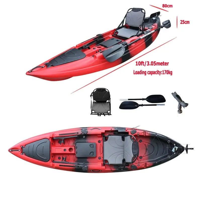 Kajak wędkarski jednoosobowy 3 – Fishing Kayak Sit In recenzja i cena