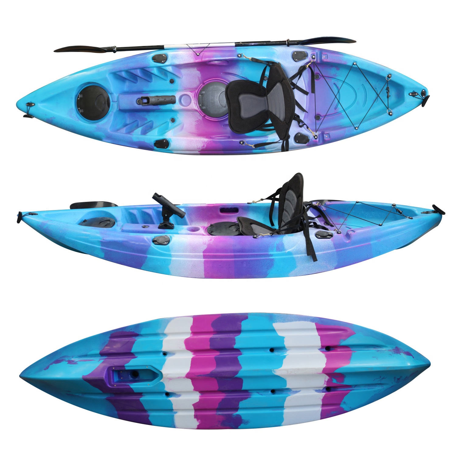 Kajak plastikowy jednoosobowy  – Fishing Kayak Sit In recenzja i cena