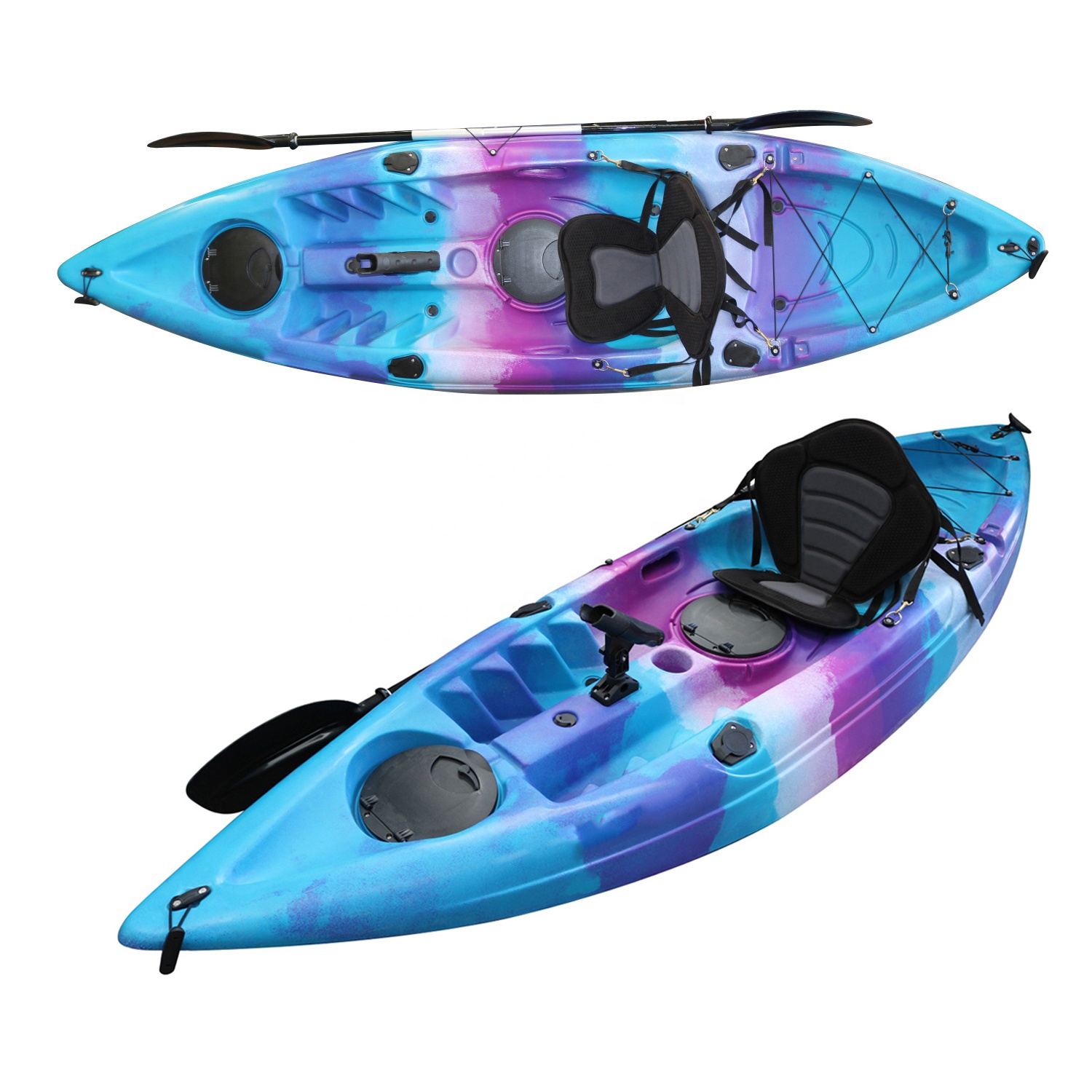 Kajak plastikowy jednoosobowy  – Fishing Kayak Sit In recenzja i cena